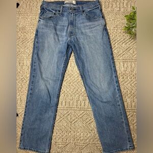 Hollister Men's Light Blue Straight Jeans